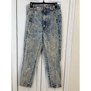 Vintage 80s 90s "Chic" USA Acid Wash‎ High Rise Tapered Mom Jeans Women's Small